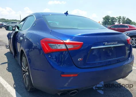 2015 Maserati Ghibli S Q4 from USA, damaged, VIN ZAM57RTA8F1150866